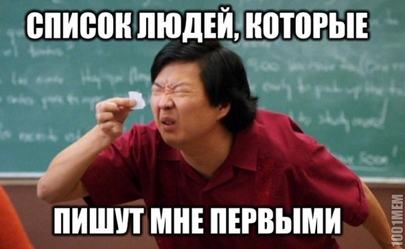 список людей