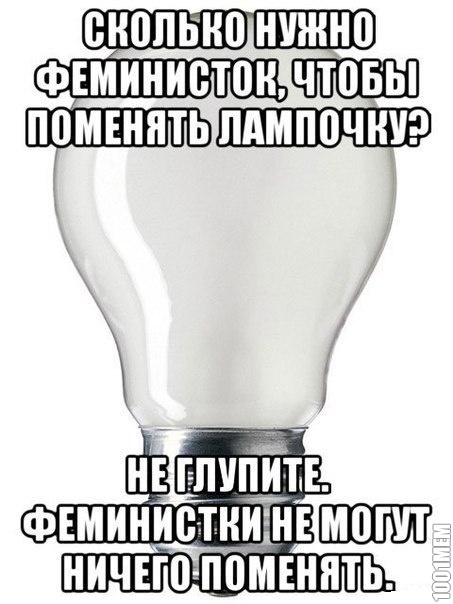 Вся суть феминизма