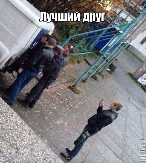 Лучший друг всегда поддержет