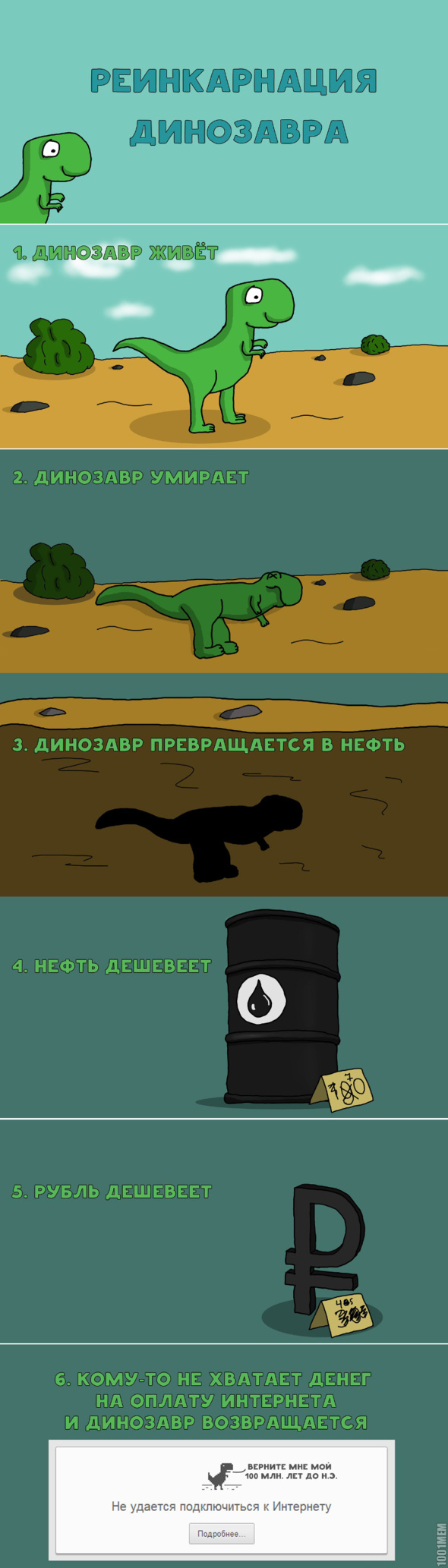 Реинкарнация динозавра