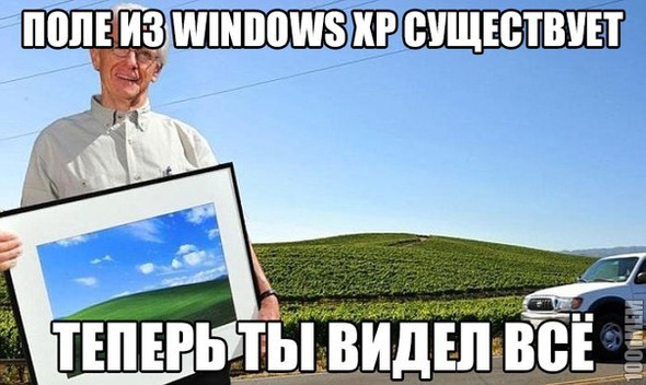 поле из windows xp