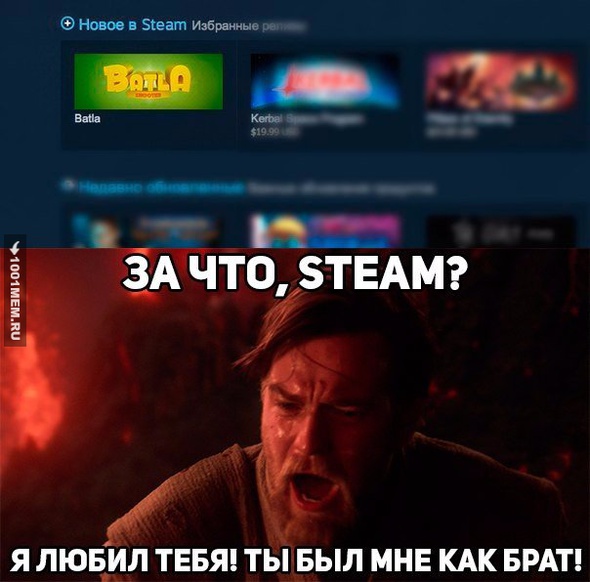 За что, Steam ?