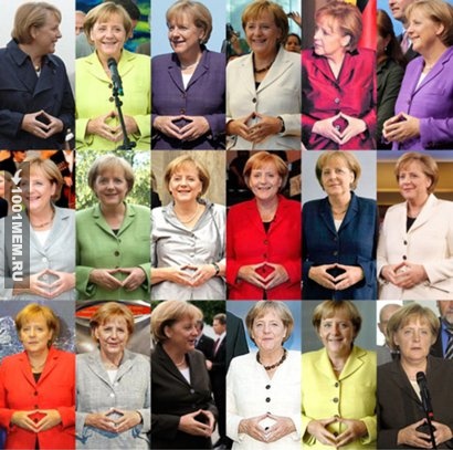 Ангела Меркель и тайный знак.