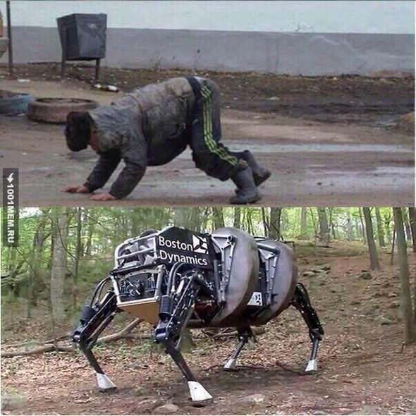 Наш ответ Boston Dynamics