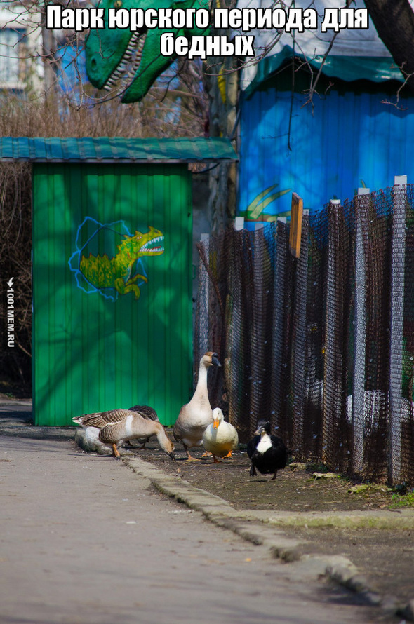 Парк юрского периода для бедных