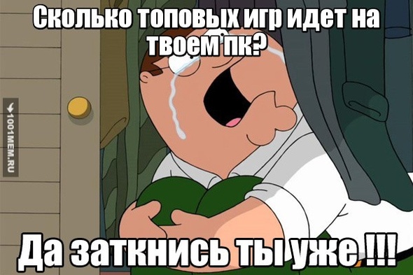 Сколько топовых игр идет на твоем пк?