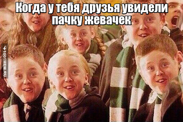 Друзья Увидели хавчик