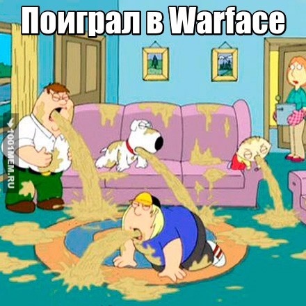 Поиграл в warface