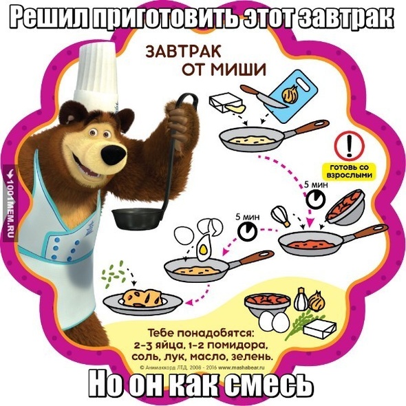 Завтрак от Миши