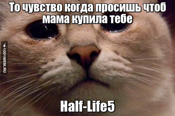 Ждёшь Half-Life5