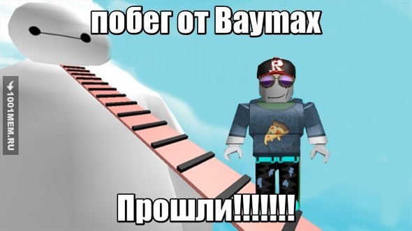 ПОБЕГ ОТ Baymax | Roblox