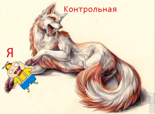 Я и конТРОЛЬная