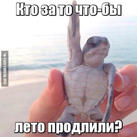 Кто за то что-бы лето продлили?