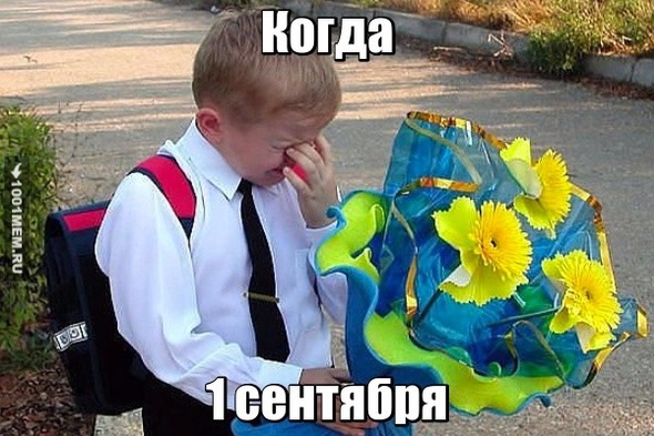 Когда 1 сентября