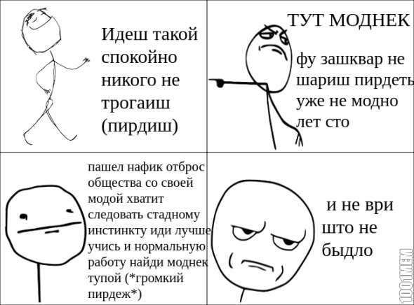 Моднек тупой